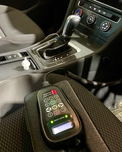 Alcohol interlock fitted in a Volkswagen